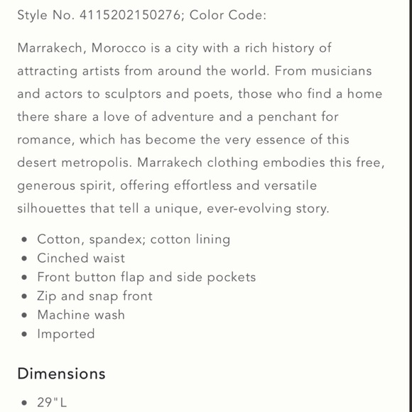 Marrakech Hamilton Faux Fur Lined Anorak XS - Picture 4 of 11